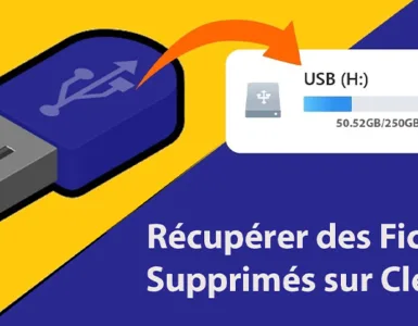 Fichiers effacés clé USB : image, photo représentant une clé USB avec sa capacité de stockage.