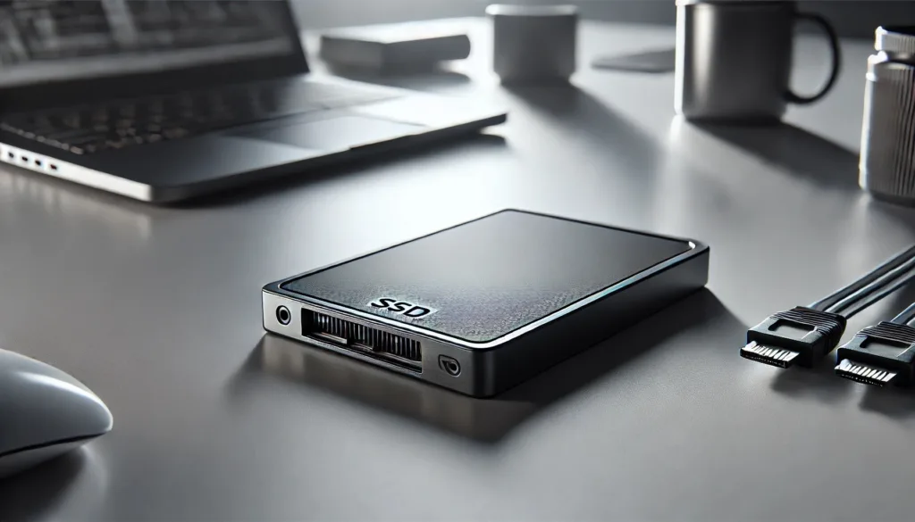 Image, photo représentant un disque dur SSD.