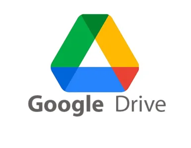 Image, photo représentant le logo de Google Drive.