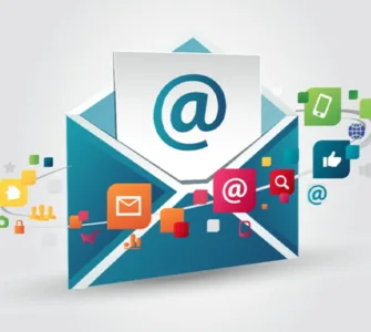 Logiciels de messagerie électronique : image, photo représentant des icônes de mails qui s’envolent en animation.