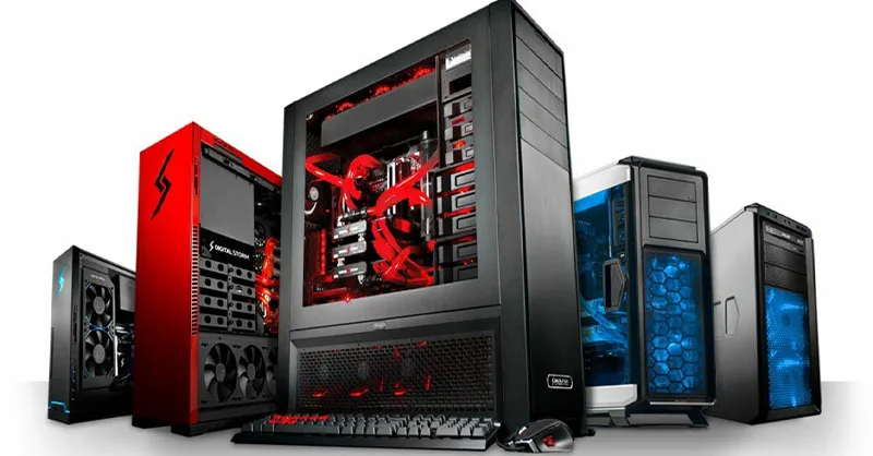 Image, photo représentant le PC d'un gamer.