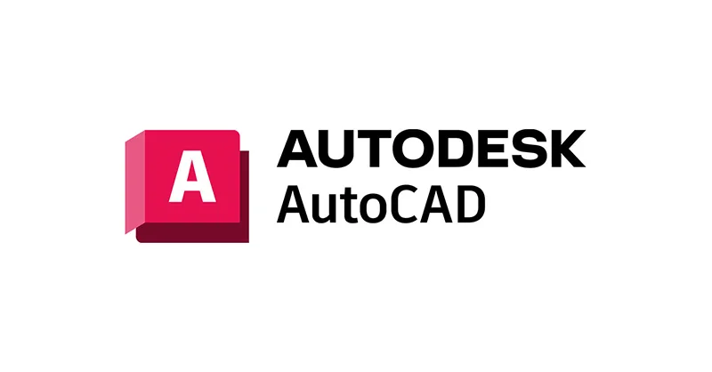 Image, logo représentant le logo de AutoDesk AutoCAD.