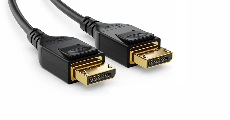 Image, photo représentant le câble DisplayPort.