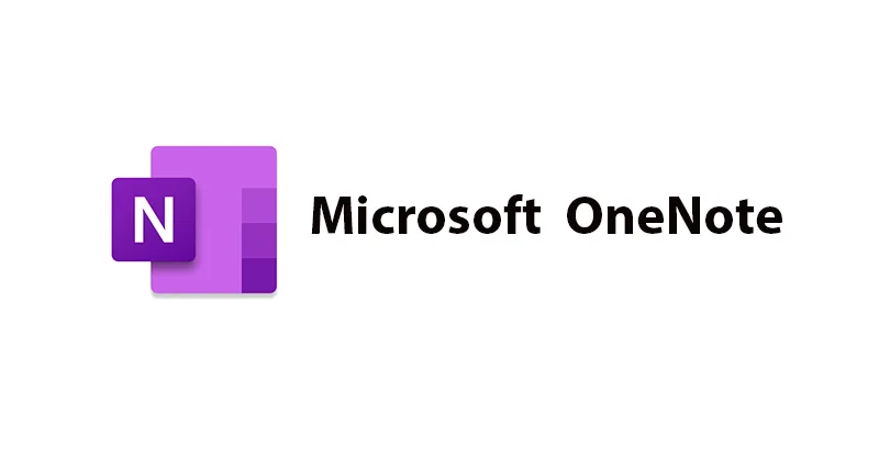 Image, photo représentant le logo de Microsoft OneNote, une application de carnet de notes numériques.