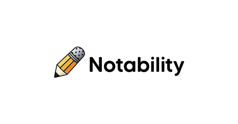 Image, photo représentant le logo de Notability, une application de notes.