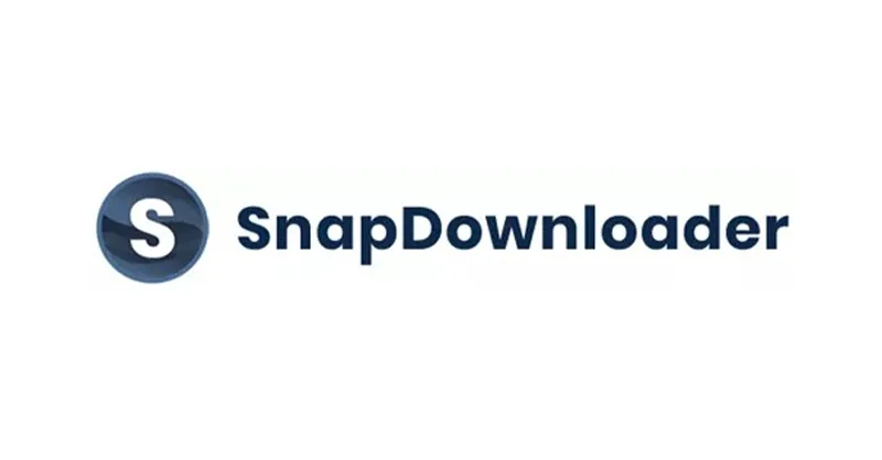 Logiciel de téléchargement vidéo : image, photo représentant le logo de SnapDownloader.