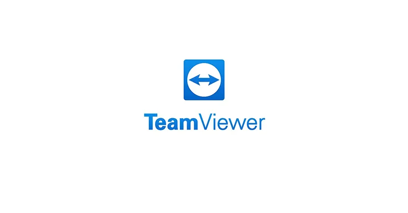 Image, photo représentant le logo de Teamviewer.
