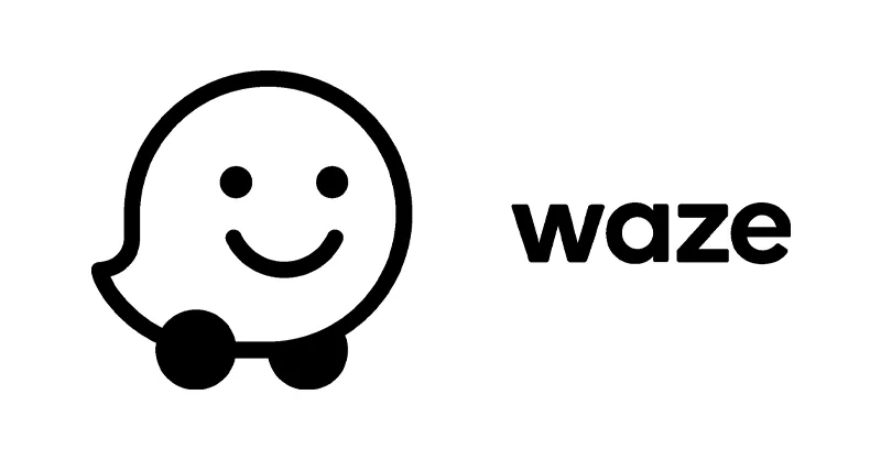Image, photo représentant le logo de Waze.