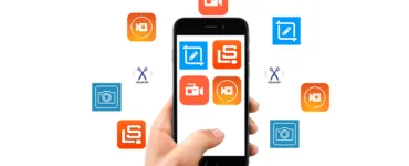 Capture d’écran smartphone : image, photo représentant les logos des applications de capture.