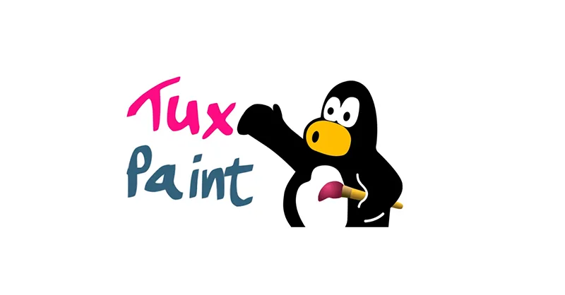 Image, photo affichant le logo de Tux Paint.