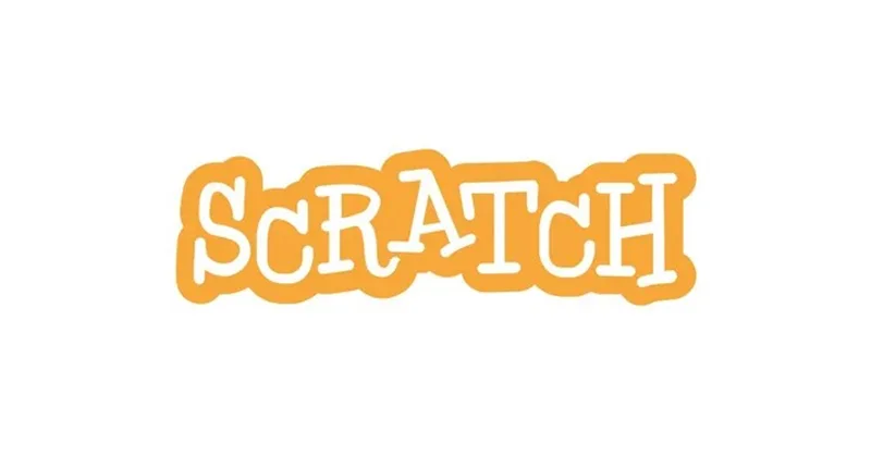 Logiciels éducatifs hors ligne : image, photo montrant le logo de logiciel Scratch.