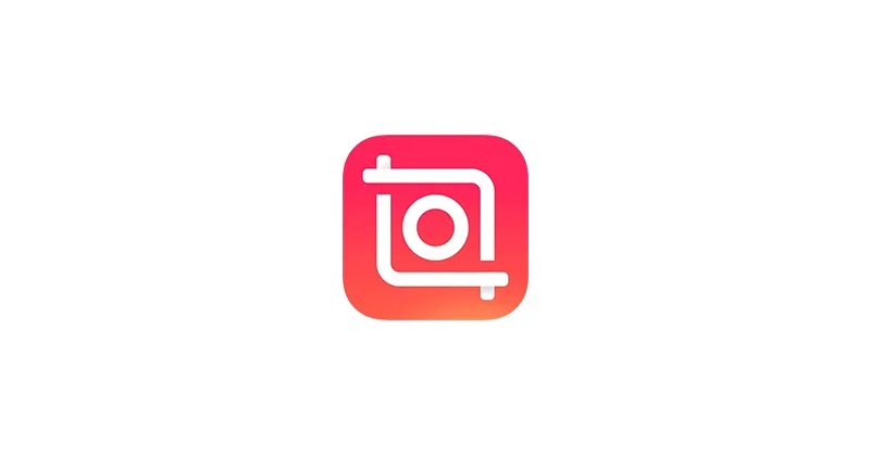 Image, photo affichant le logo de InShot, une application de montage vidéo.