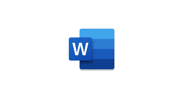 Image, photo logo de Microsoft Word.