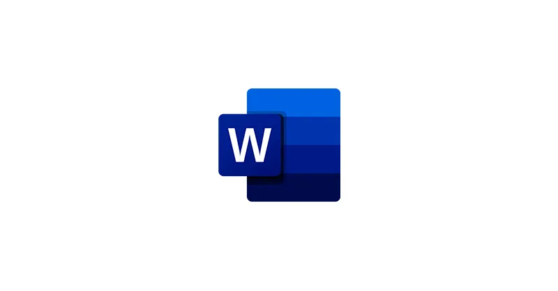 Logiciel de traitement texte : Image, photo correspondant au logo de Microsoft Word.