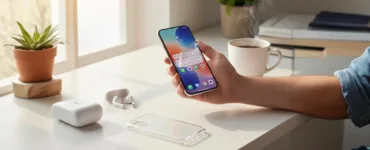 Comment bien configurer son nouveau téléphone : image ou photo d'une main tenant un smartphone.