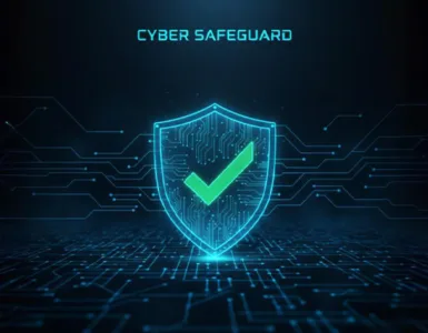 checklist de sécurité : image ou photo d'un réseau informatique stylisé avec des lignes et des points interconnectés (effet "cybersécurité") en bleu foncé ou noir.