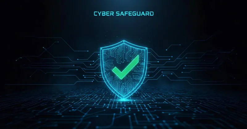 checklist de sécurité : image ou photo d'un réseau informatique stylisé avec des lignes et des points interconnectés (effet "cybersécurité") en bleu foncé ou noir.