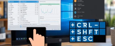 Gestionnaire des tâches : image ou photo d'un écran d’ordinateur ou un fond d’écran Windows affichant le gestionnaire des tâches ouvert.