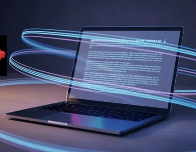 OpenClaw : image ou photo d'un ordinateur portable, un laptop avec le logo de OpenClaw.ai