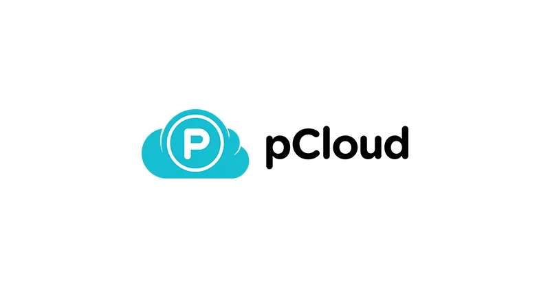 Image ou phots du logo pCloud le stockage en ligne gratuit.